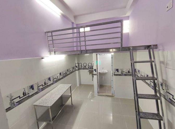 Hình ảnh Phòng trọ có gác 22m2 Tân Phú, rẻ có máy lạnh
