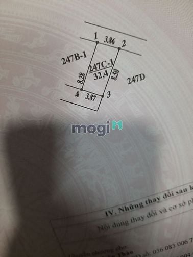 Hình ảnh Chính chủ bán đất tại Hà Đông-HN Gía:1.65Tỷ