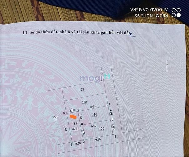 Hình ảnh Bán đất thổ cư tại Hà Đông-HN giá 1.25 tỷ