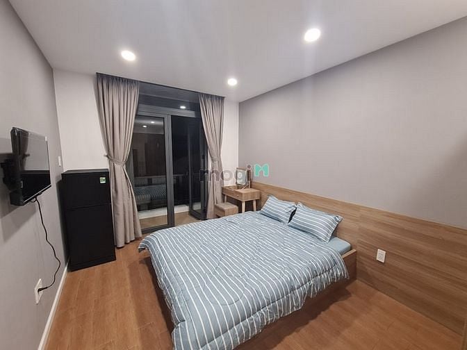 Hình ảnh Studio_BAN CÔNG_Full nội thất gỗ cao cấp_45m2_chợ Tân Định_Hồ con rùa