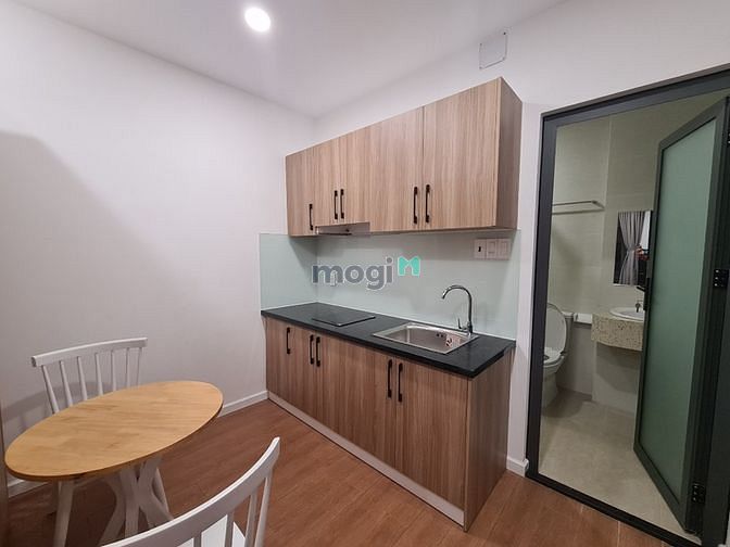 Hình ảnh Studio_BAN CÔNG_Full nội thất gỗ cao cấp_45m2_chợ Tân Định_Hồ con rùa