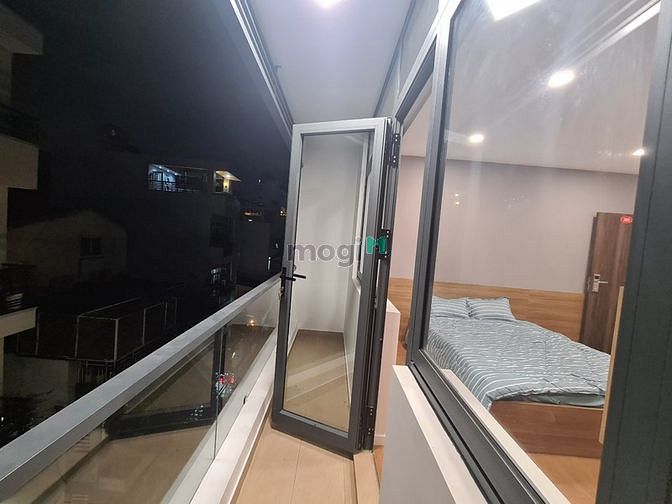 Hình ảnh Studio_BAN CÔNG_Full nội thất gỗ cao cấp_45m2_chợ Tân Định_Hồ con rùa