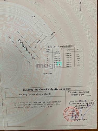 Hình ảnh Bán Lô Góc 2 Mặt Tiền Đường Phước Thiện Đối Diện VinCiTy