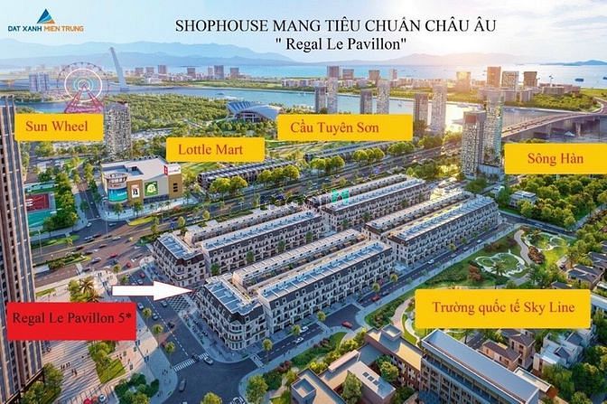 Hình ảnh REGAL PAVILLON - phố đi bộ đẵng cấp nhất TP. ĐÀ NẴNG