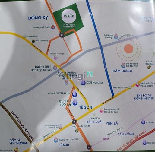 Hình ảnh Cần bán đất Liền kề khu TỪ SƠN GARDEN CITY