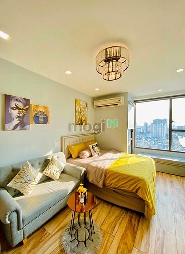 Hình ảnh Cho thuê Trang Chủ MB66.COM / Đăng Ký Tặng 66K River Gate, lầu cao view sông full NTcao cấp 32m2,11tr