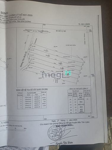 Hình ảnh Đất tân bình 04 cách đường ĐT 741 100m, Dt 2000m2 giá chỉ 2Triệu/m2