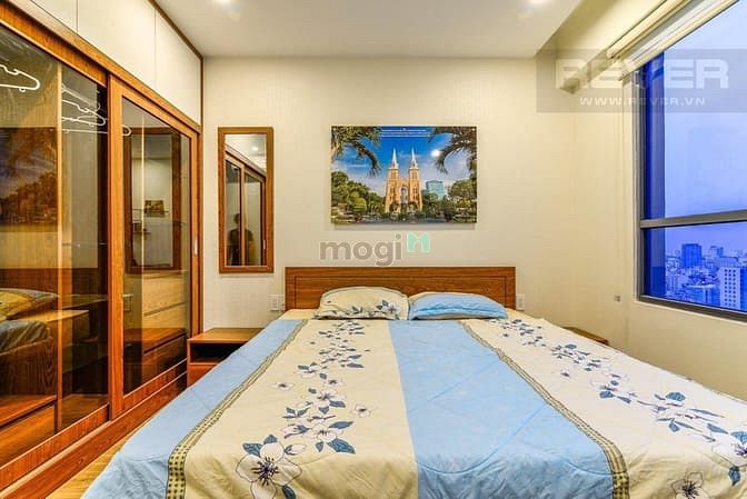 Hình ảnh Cho thuê chung cư The Gold View, Q4, 2PN, 2WC, 17tr/th, full NT