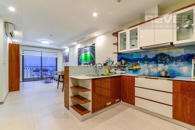 Hình ảnh Cho thuê chung cư The Gold View, Q4, 2PN, 2WC, 17tr/th, full NT