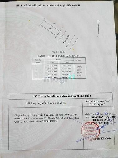 Hình ảnh Bán Lô Đất 85m2 Mặt Tiền Đường Số 10 Khu Tái Định Cư Long Sơn