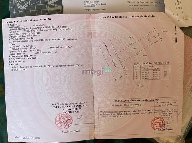Hình ảnh Cần bán lô đất đẹp hẻm 6m đường Nguyễn Duy Trinh-TP Thủ Đức, SHR