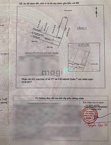 Hình ảnh Mặt tiền 100 m2 đường số 8 Tân Quy, Quận 7