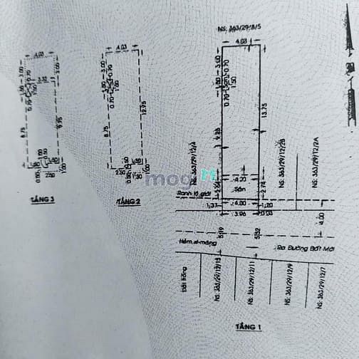 Hình ảnh Cần bán gấp nhà hẻm Bình Trị Đông A,Bình Tân