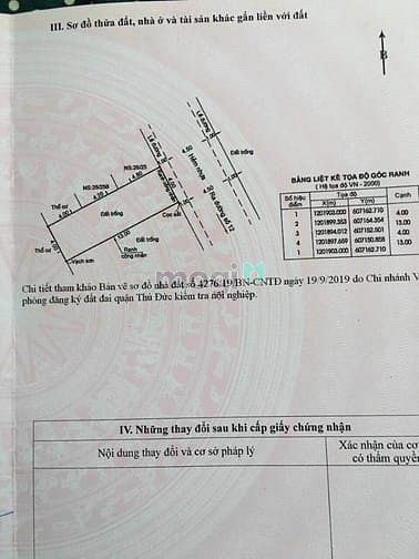 Hình ảnh Lô đất đẹp đường 12 Tam Bình 52m2, hxh 5m 3TY7 Tl