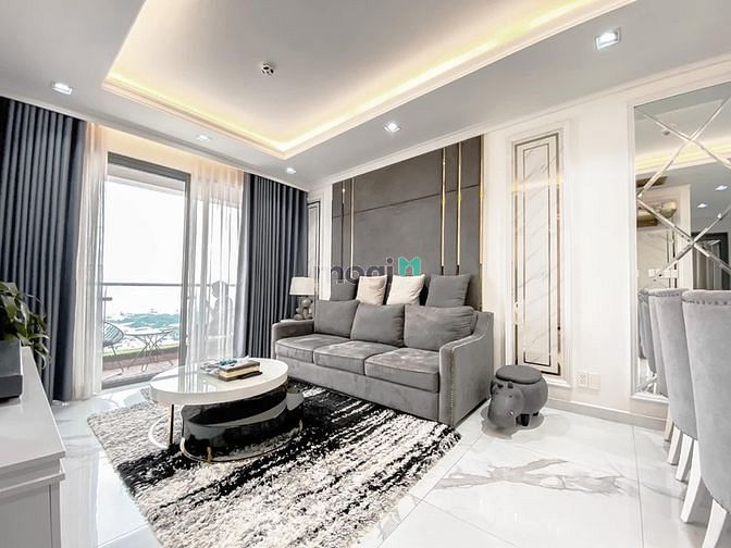 Hình ảnh Cho thuê c/h The Gold View, Q4 - 80m2, 2pn - ntđđ -15tr