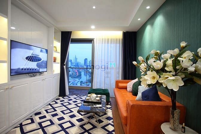 Hình ảnh Cần cho thuê chung cư Gold View Q4,82m2, 2PN, nhà đẹp, view đẹp