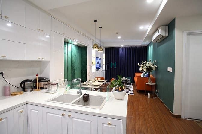 Hình ảnh Cần cho thuê chung cư Gold View Q4,82m2, 2PN, nhà đẹp, view đẹp