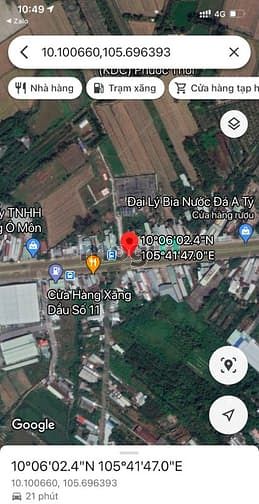 Hình ảnh Bán nền tặng nhà cấp 4, KV Bình Phước, P. Phước Thới, Q.Ô Môn, Cần Thơ