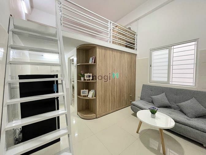 Hình ảnh Mb6623 nạp rút nhanh chóng dịch vụ - duplex - studio - Cửa sổ lớn - nội thất - quận 7
