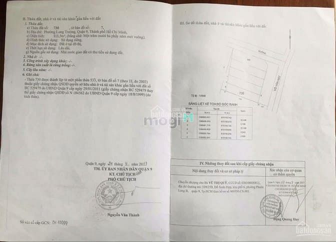 Hình ảnh Bán Nhanh Lô Đất Đẹp Ở Võ Văn Hát Long Trường Quận 9