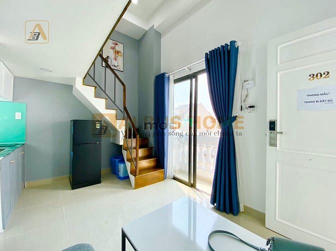 Hình ảnh CHDV studio - Gác - Ban công - giá Rẻ - nhà mới - quận 7