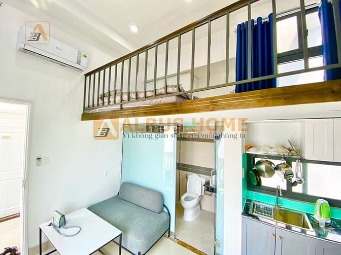 Hình ảnh CHDV studio - Gác - Ban công - giá Rẻ - nhà mới - quận 7