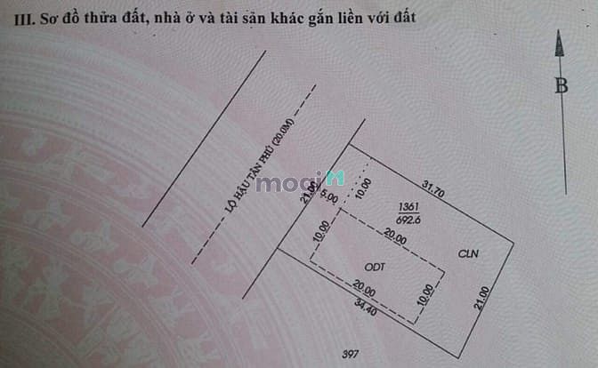 Hình ảnh Bán nền mặt tiền Chí Sinh, Tân Phú, Cái Răng, TPCT