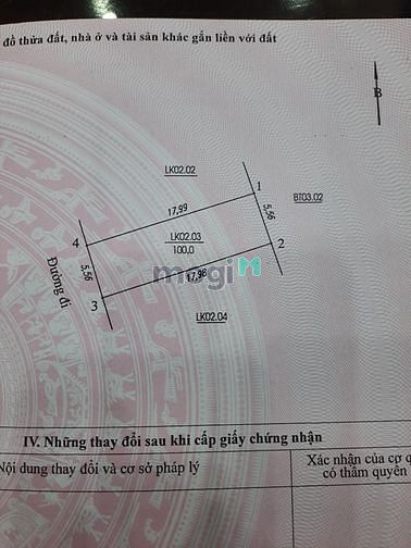 Hình ảnh Bán 100m2 đất đấu giá, mặt phố Tân Tiến. Khu 2.55 ha. Thcs Phúc Diễn