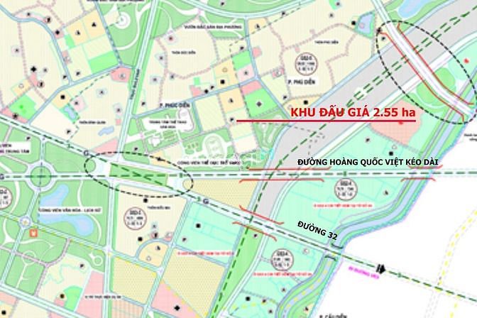 Hình ảnh Bán 100m2 đất đấu giá, mặt phố Tân Tiến. Khu 2.55 ha. Thcs Phúc Diễn