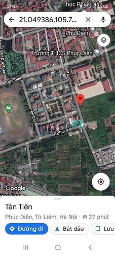 Hình ảnh Bán 100m2 đất đấu giá, mặt phố Tân Tiến. Khu 2.55 ha. Thcs Phúc Diễn