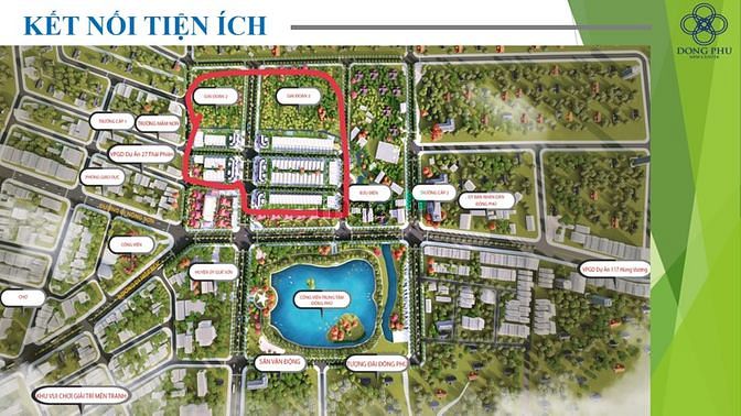 Hình ảnh Chỉ còn vài lô đất đẹp tại dự án Đông Phú New Center