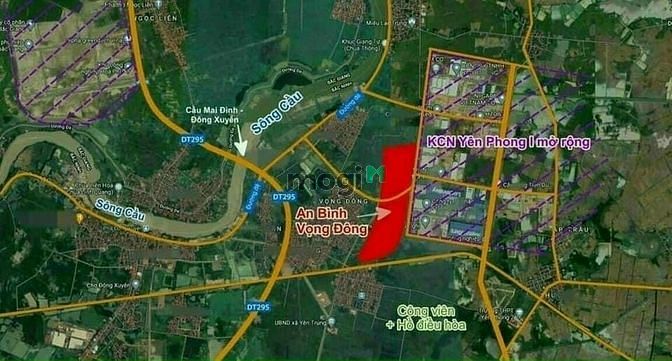 Hình ảnh Bán dự  án đất nền Yên Phong- Bắc Ninh