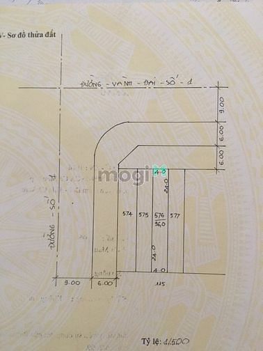 Hình ảnh Chính chủ, bán đất mặt tiền đường Tạ Uyên thành phố Cà Mau