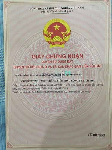 Hình ảnh Bán lô đất Thái Sơn 1 - Bộ Quốc Phòng - đã có sổ - 55tr/m.