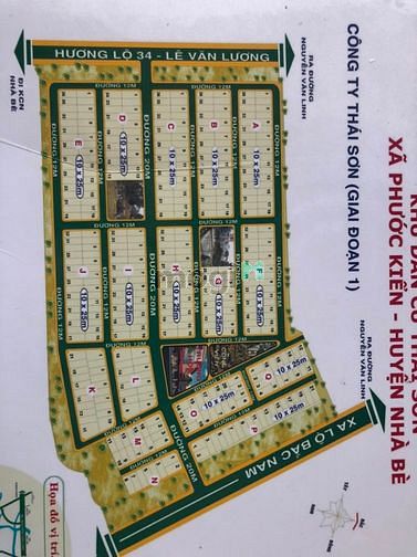Hình ảnh Bán lô đất Thái Sơn 1 - Bộ Quốc Phòng - đã có sổ - 55tr/m.