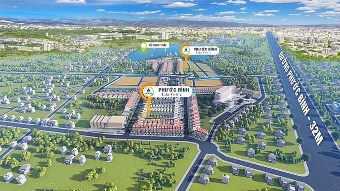 Hình ảnh Siêu dự án Phước Bình Lakeview có hồ sinh thái mê ly