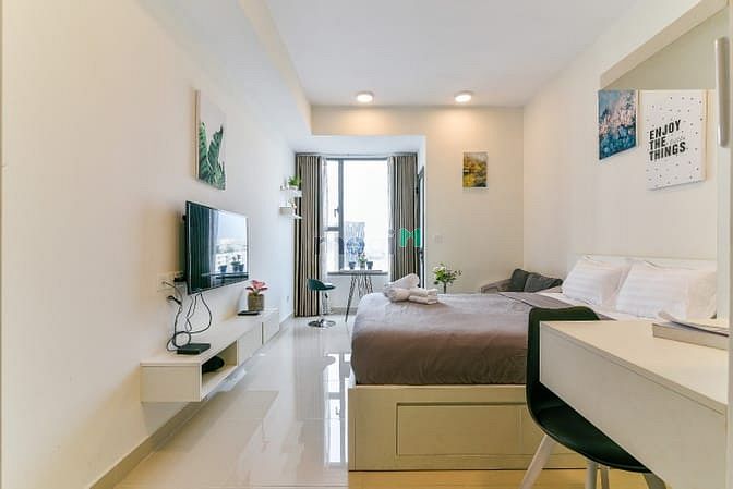 Hình ảnh Cho thuê Studio River Gate 30m2 full nội thất, giá chỉ 8.5 Tr