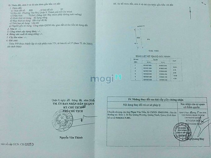 Hình ảnh Đất mặt tiền đường 215 ra đường Hoàng Hữu Nam 70m²