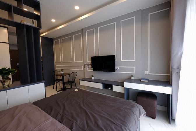 Hình ảnh Cho thuê nhanh studio chung cư Millennium Q4 giá 12tr/th, nhà đẹp