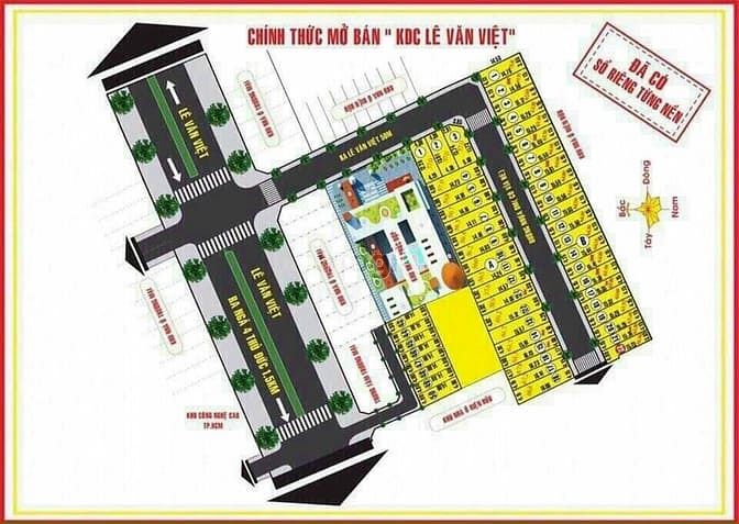 Hình ảnh Đất DT : 4,1x15=62m2 Hẻm 568, Lê Văn Việt, phường Long Thạnh Mỹ. Q9
