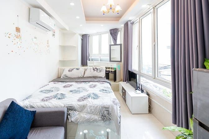 Hình ảnh 🏩 Căn Hộ Ban Công Gió Tự Nhiên máy giặt riêng, Lê Văn Sỹ Quận 3