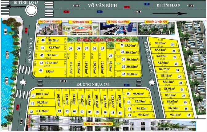Hình ảnh Đất nhà ở Bình Mỹ, Củ Chi, TP.HCM (full đất thổ cư 100%)