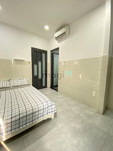 Hình ảnh Phòng Studio cửa sổ, ban công full nội thất CMT8 - Tân Bình