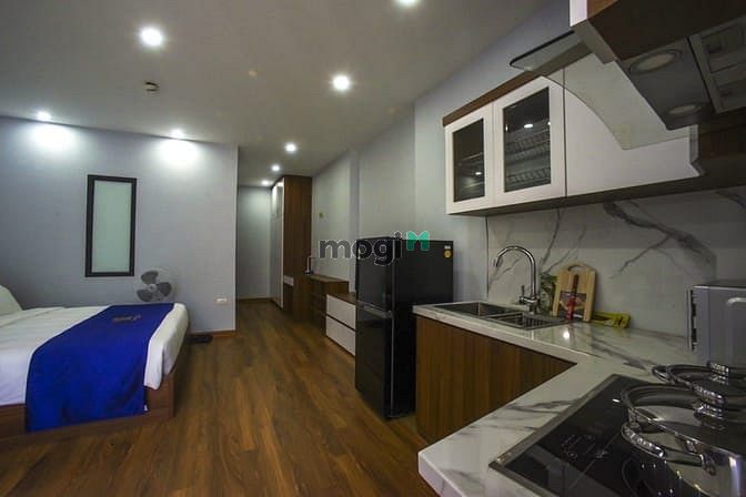 Hình ảnh Căn Hộ Studio nội thất nhập khẩu đầy đủ đồ, bồn tắm ở Hoàng Hoa Thám.