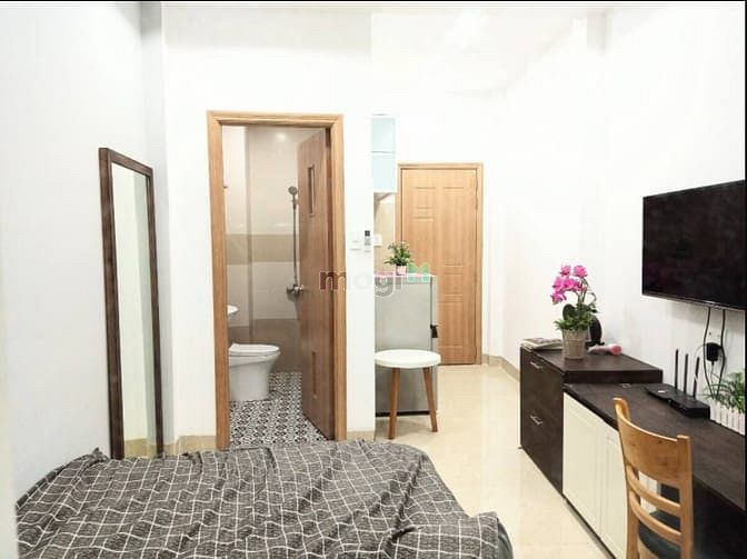 Hình ảnh 🐟Căn Hộ STUDIO 25m² Ngay Ngã Tư Bùi Đình Túy - Lê Quang Định🐟 Mới
