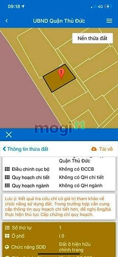 Hình ảnh Lô đất 50m2 xây full đất xe hơi vô tận cửa, cách chợ Thủ Đức 150m