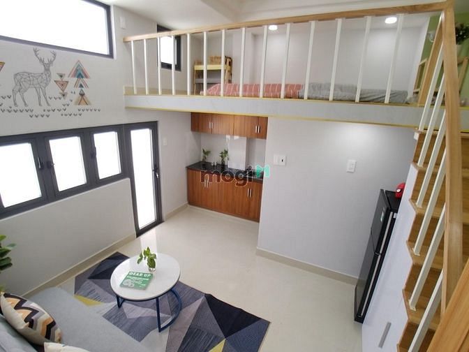 Hình ảnh CH Bình Thạnh có gác (Duplex) đẹp mê ly,xinh hết ý, thang máy, bảo vệ
