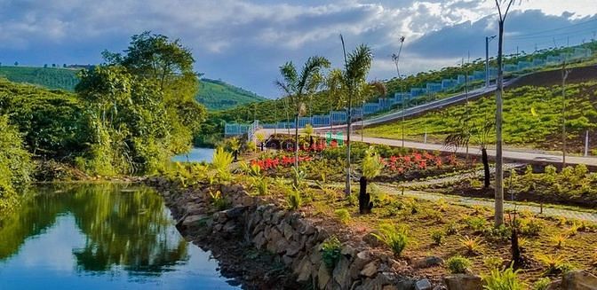 Hình ảnh Đất biệt thự ngay nút xuống cao tốc Dầu Giây-Liêng Khương