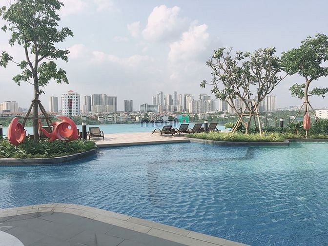Hình ảnh Cho thuê căn Studio 35m2 The Sun Avenue, full nội thất đẹp - giá rẻ