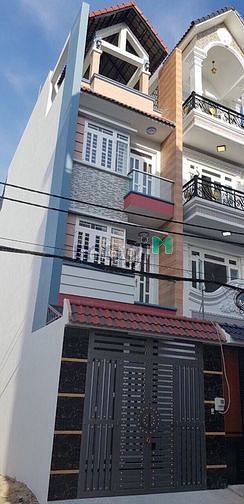 Hình ảnh MỚI 100%, 3 lầu st, 5PN, hẻm xe tải 8m, ngay chợ Lê Văn Qưới